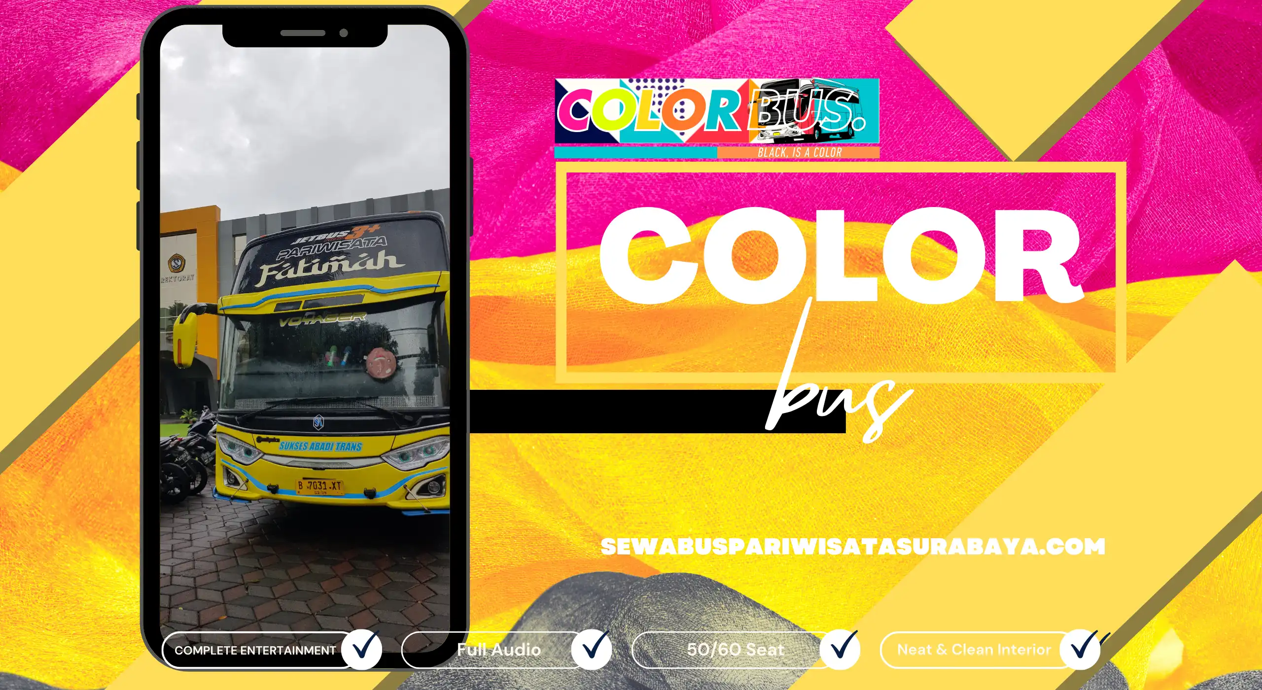 sewa bus pariwisata surabaya