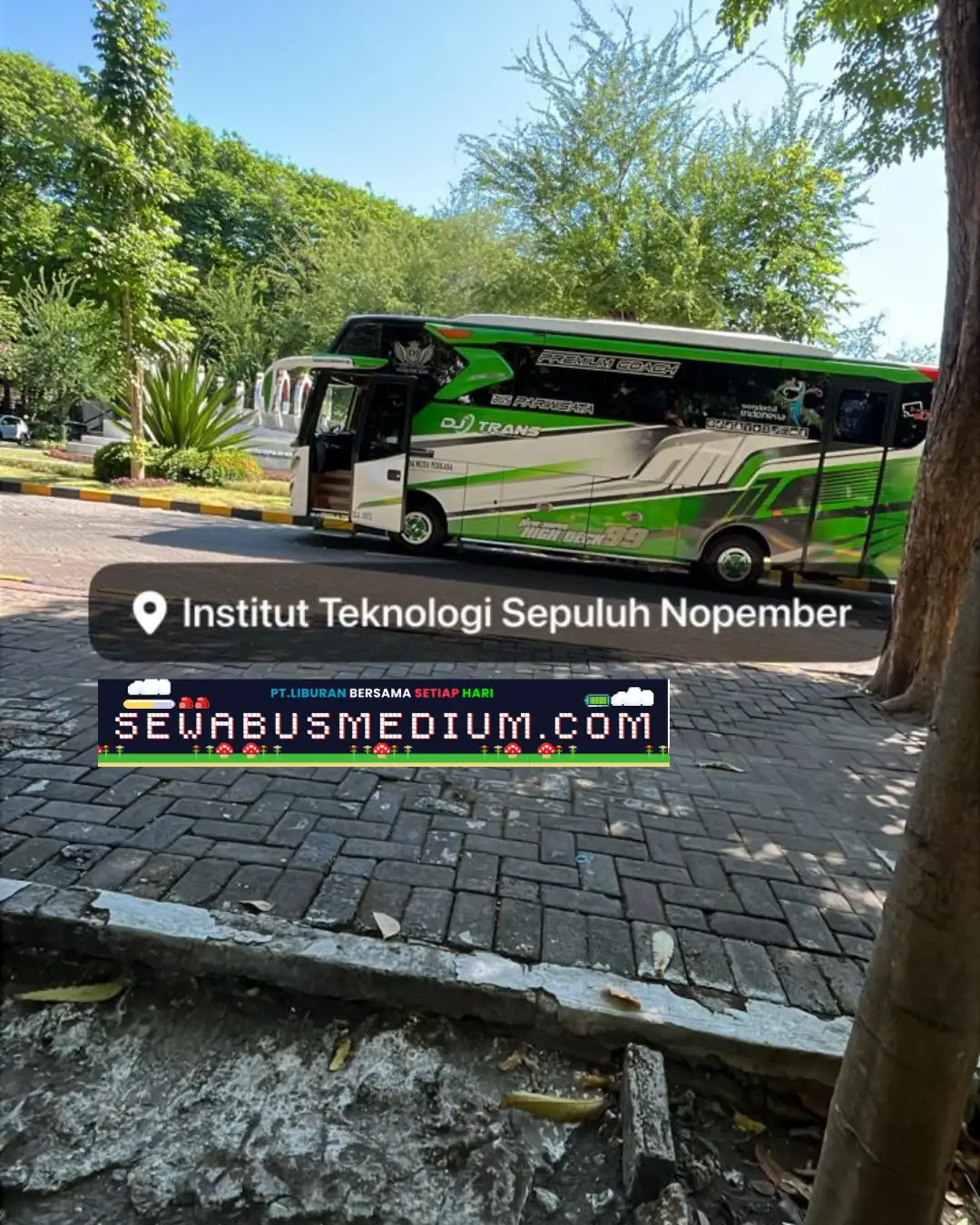sewa bus surabaya blitar